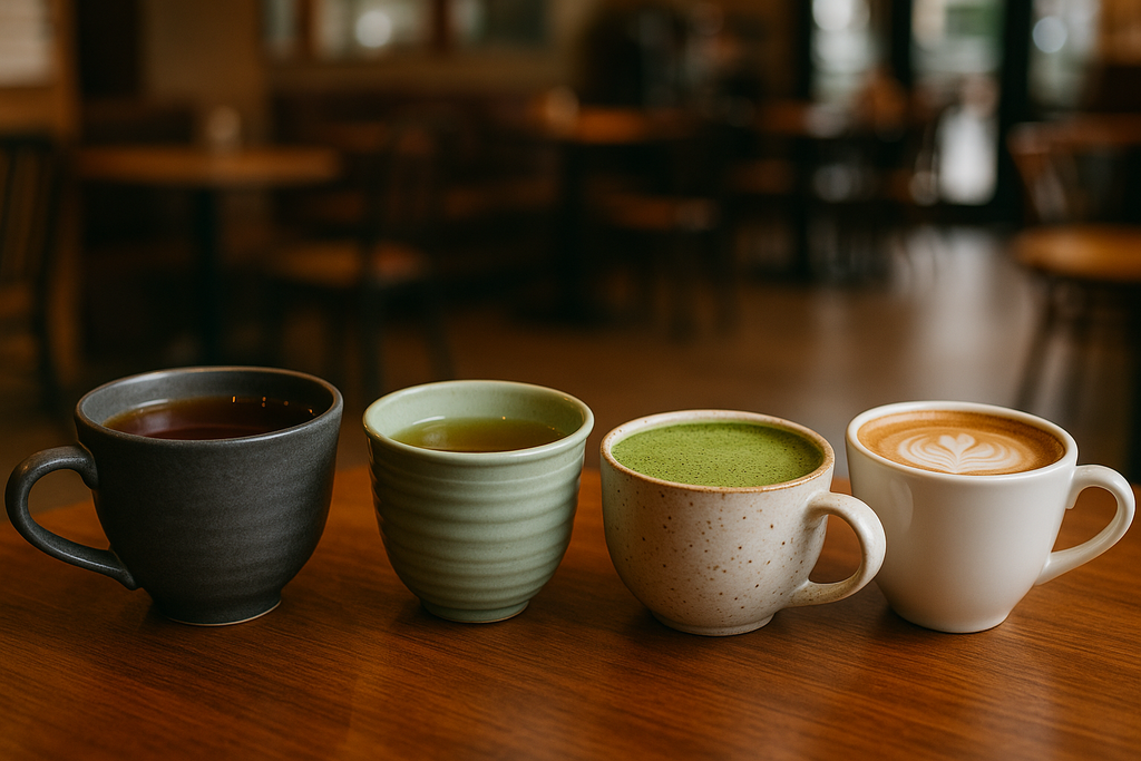 The Caffeine Chronicles: Coffee vs. Tea vs. Matcha. Which One is Right for You?