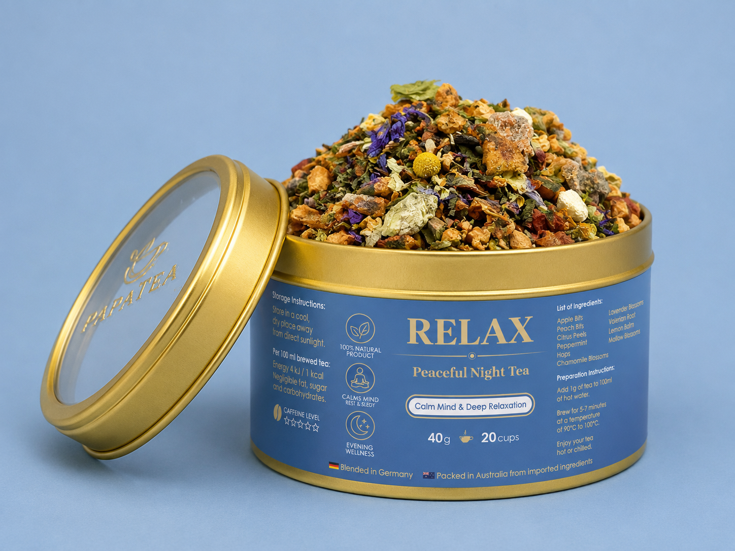 Relax – Caffeine-Free Herbal Night Tea